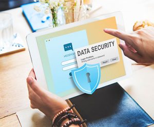 data security on tablet