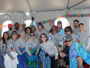 Our staff at Special Olympics Polar Plunge charity event
