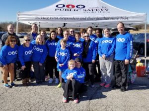 Our staff at Special Olympics Polar Plunge charity event