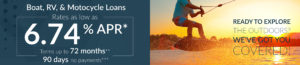 Recreational Vehicle Loan Promotion